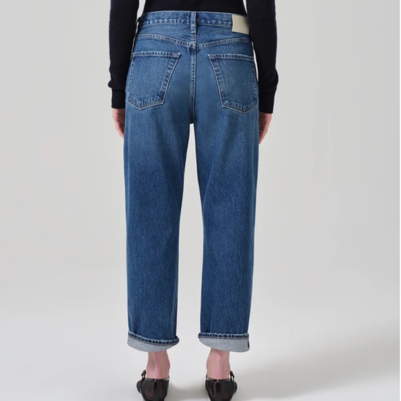 Citizens of Humanity Dahlia Bow Leg Baby Roll Jeans Size 30 - Picture 2 of 14